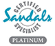 Certified Sandals Specialist, Platinum Level